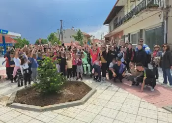 Δράσεις καθαριότητας, φύτευσης και καλλωπισμού στην κοινότητα Αμμοχωρίου από το Γραφείο Εθελοντισμού Δήμου Φλώρινας