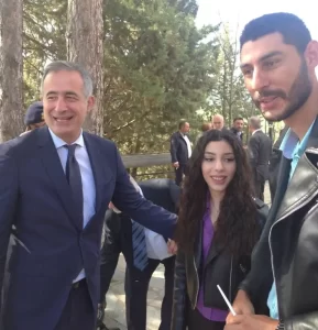 Επισκέψεις του υποψήφιου Βουλευτή ΝΔ Π.Ε. Κοζάνης Στάθη Κωνσταντινίδη στα Κομνηνά, στο Μεσόβουνο και στους Πύργους