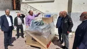 Γιώργος Αμανατίδης – Εξοπλισμός για το Δημοτικό Σχολείο, την Κοινότητα και την Εκκλησία της Ασβεστόπετρας