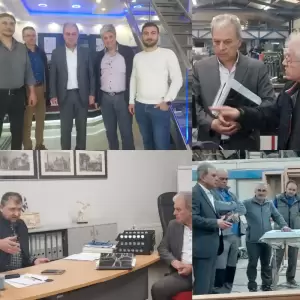 Γιώργος Αμανατίδης – Συναντήσεις με επιχειρηματίες και εργαζόμενους στην Κοζάνη, στήριξης της γούνας στη Σιάτιστα