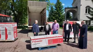 Γιώργος Αμανατίδης – Εξοπλισμός για το Δημοτικό Σχολείο, την Κοινότητα και την Εκκλησία της Ασβεστόπετρας