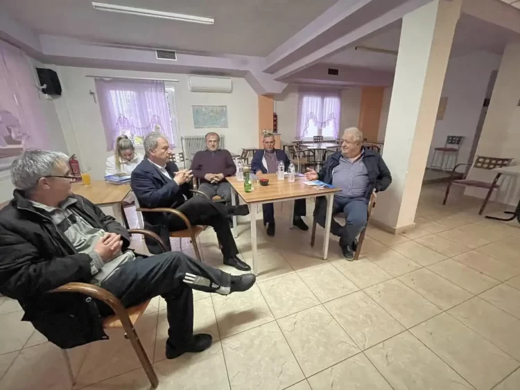Γιώργος Αμανατίδης – Συναντήσεις Με Τους Πολίτες Σε Βατερό, Άργιλο, Κλείτο Και Μεταμόρφωση