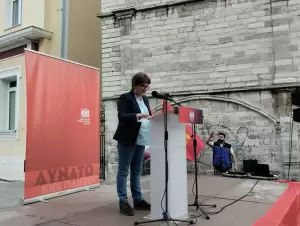 Κοζάνη: Ομιλία Λουίζα Ράζου – Το ποσοστό του ΚΚΕ θα είναι το μέγεθος που θα τους ταράξει