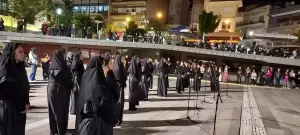 Κοζάνη: Ρίγη συγκίνησης στην κεντρική πλατεία