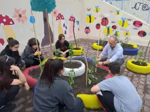 Ο λαχανόκηπος του Καλλιτεχνικού Σχολείου είναι έτοιμος…