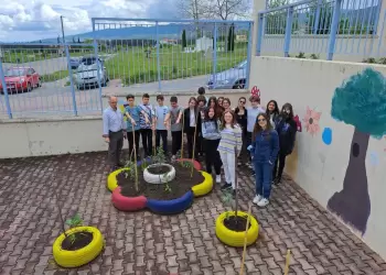 Ο λαχανόκηπος του Καλλιτεχνικού Σχολείου είναι έτοιμος…