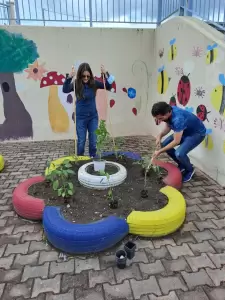 Ο λαχανόκηπος του Καλλιτεχνικού Σχολείου είναι έτοιμος…