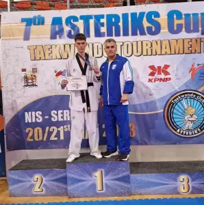 Η Μακεδονική Δύναμη Κοζάνης στο 7th Asterix Cup International Taekwondo Tournament Nis Serbia 2023