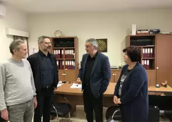 Περιοδεία στελεχών της Συμμαχίας Πράσινο και Μωβ στην Καστοριά.