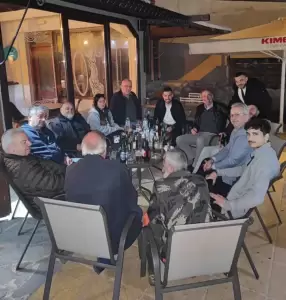 Περιοδεία  του Στάθη Κωνσταντινίδη στα χωριά Πετρανά, Χαραυγή, Κοίλα, Μαυροδένδρι και Ποντοκώμη