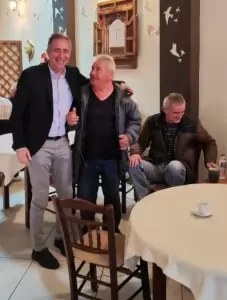 Περιοδεία  του Στάθη Κωνσταντινίδη στα χωριά Πετρανά, Χαραυγή, Κοίλα, Μαυροδένδρι και Ποντοκώμη