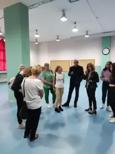 Πολωνοί εκπαιδευτικοί στην Κοζάνη, στο 8 Γυμνάσιο