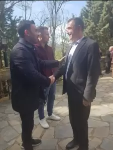 Στο μνημόσυνο των 331 αδικοχαμένων ψυχών από τα γερμανικά κατοχικά στρατεύματα, O Ισαάκ Νικολαΐδης