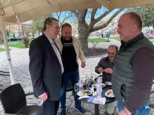 Συναντήσεις με πολίτες της Γαλατινής είχε ο υποψήφιος βουλευτής ΝΔ Γιώργος Δακής