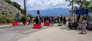 Άνοιξε η γέφυρα των Σερβίων…. τελέστηκε και αγιασμός.