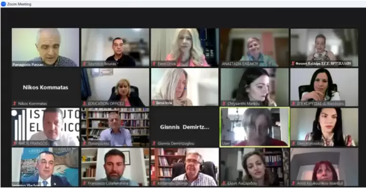 Απονομή Βραβείων και Επαίνων σε μαθητές στον 2ο Διακρατικό Μαθητικό Διαγωνισμό Παραγωγής Δοκιμίου.