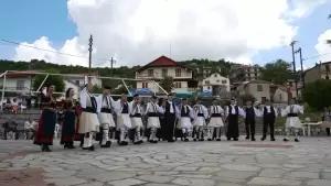 Ο Δήμαρχος Γρεβενών Γιώργος Δασταμάνης στην εκδήλωση για την Μάχη του Σπηλαίου