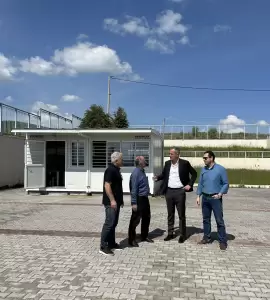 Επίσκεψη υποψηφίου Βουλευτή Στάθη Κωνσταντινίδη στο Καλλιτεχνικό σχολείο στον Κλείτο Κοζάνης