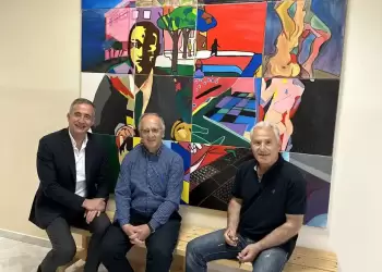 Επίσκεψη υποψηφίου Βουλευτή Στάθη Κωνσταντινίδη στο Καλλιτεχνικό σχολείο στον Κλείτο Κοζάνης