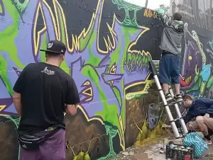 Φεστιβάλ γκράφιτι στην Κοζάνη Φεστιβάλ γκράφιτι στην Κοζάνη