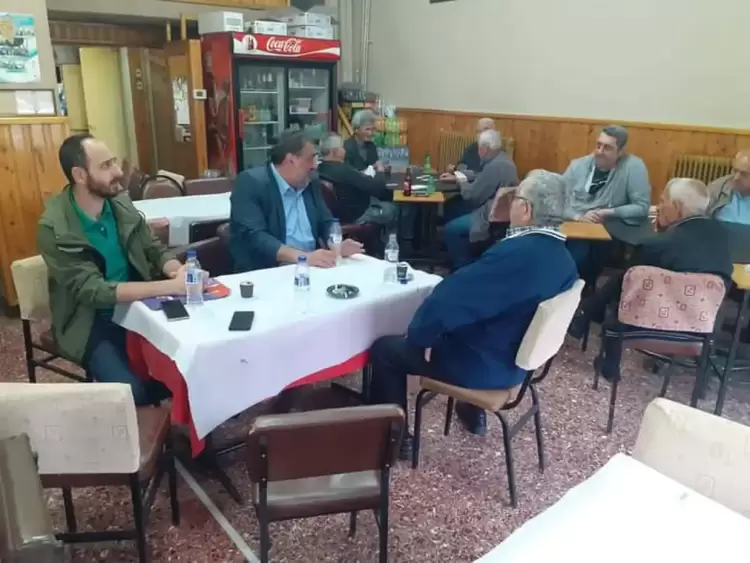 Κλιμάκιο του ΣΥΡΙΖΑ επισκέφτηκε τα χωριά Μαυροδένδρι και Ποντοκώμη