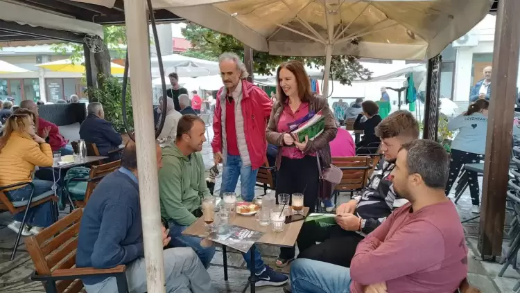 Κλιμάκιο του ΣΥΡΙΖΑ Κοζάνης σε Τσοτύλι και Βελβεντό.