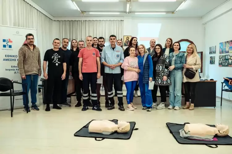Κοζάνη: Σεμινάριο παρουσίασης καρδιοαναπνευστικής αναζωογόνησης στην Αιανή Κοζάνη: Σεμινάριο παρουσίασης καρδιοαναπνευστικής αναζωογόνησης στην Αιανή