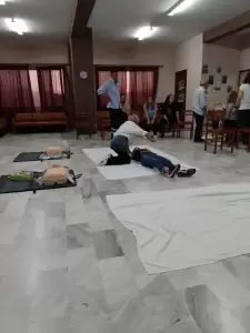 Σεμινάριο για την χρήση του απινιδωτή ΚΑΡΠΑ και πρώτων βοηθειών στην Καρυδίτσα