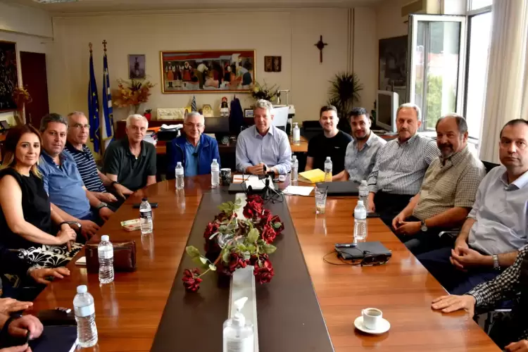 Συνάντηση του Αντιπεριφερειάρχη Φλώρινας Σωτήρη Βόσδου με αντιπροσωπεία της Κοινότητας Αναργύρων