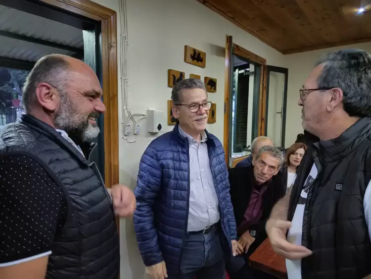 Συνάντηση με Προέδρους Κοινοτήτων, φίλους της Ενότητας, οργανώθηκε από τον Αντιδήμαρχο Κοινοτήτων Γιώργο Δουγαλή