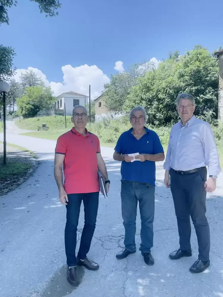 O Αντιπεριφερειάρχης Φλώρινας στις Τοπικές Κοινότητες Κρατερού, Εθνικού, Ακρίτα, Κάτω Κλεινών και Πολυπλατάνου.