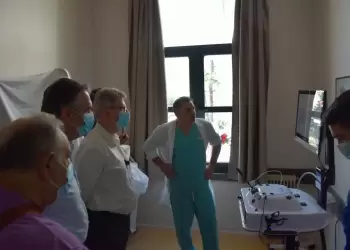 Επίσκεψη του Περιφερειάρχη Δυτικής Μακεδονίας Γιώργου Κασαπίδη στο Γενικό Νοσοκομείο Φλώρινας