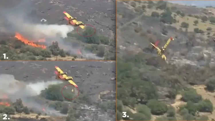 Κάρυστος: Πτώση Canadair – Έπεσε Σε Ρεματιά Ενώ Επιχειρούσε Στην Κατάσβεση Της Πυρκαγιάς (Βίντεο)