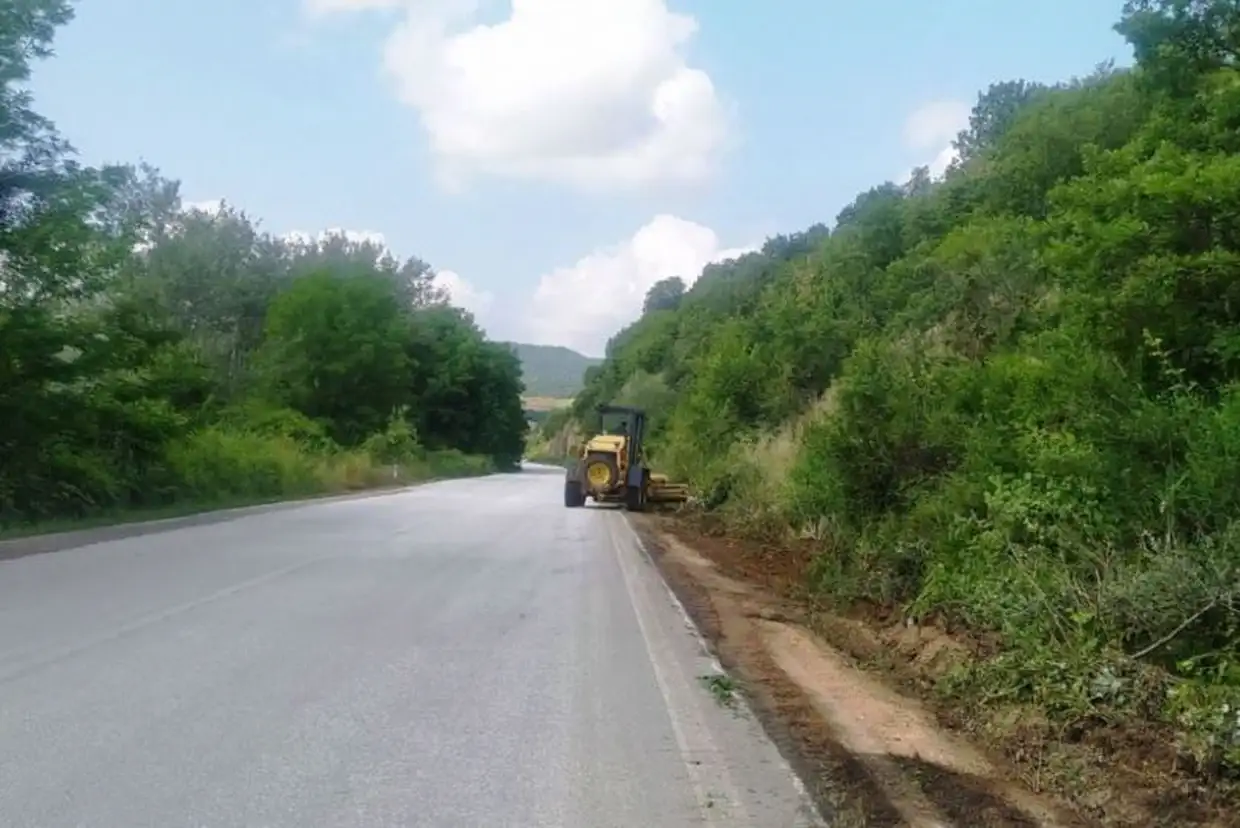 Κοπή κλαδιών και διαμόρφωση τάφρων στον δρόμο Καστοριάς – Νεστορίου Κοπή κλαδιών και διαμόρφωση τάφρων στον δρόμο Καστοριάς – Νεστορίου