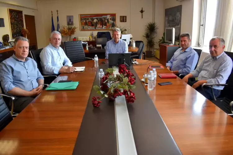 Συνάντηση του Αντιπεριφερειάρχη Φλώρινας Σωτήρη Βόσδου με κλιμάκιο της ΕΤΒΑ ΒΙ.ΠΕ.