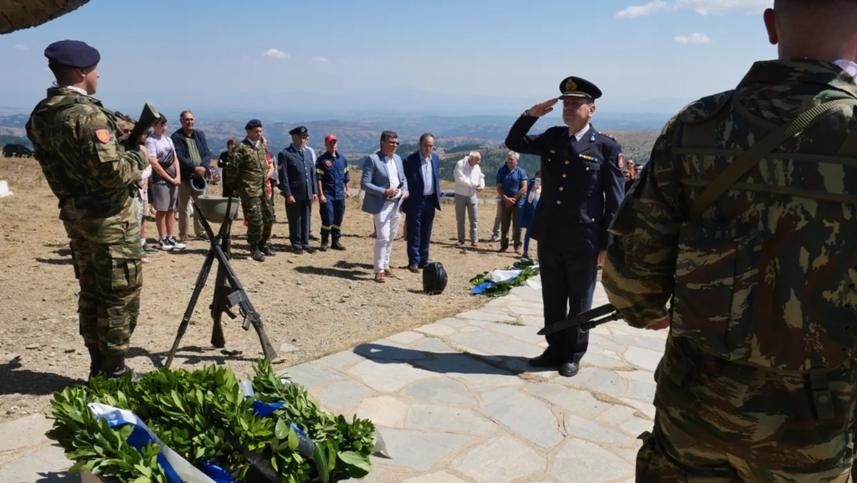 Εκδήλωση Τιμής Και Μνήμης Στο Ύψωμα Αννίτσα Για Τους Γρεβενιώτες Ήρωες Του Ελληνοϊταλικού Πολέμου