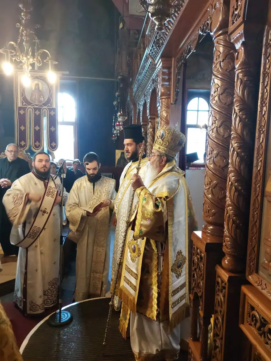 Ο Άγιος Διονύσιος Βελβεντού Ευχαριστεί Τον Σεβ. Μητροπολίτη Σερβίων Και Κοζάνης Κ. Παύλο.