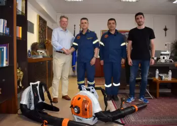 Ενίσχυση του εξοπλισμού πυροπροστασίας της Πυροσβεστικής Υπηρεσίας Φλώρινας από την Π.Ε. Φλώρινας