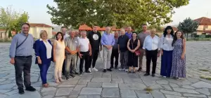 Tελετή  Αγιασμού του εκλογικού κέντρου του συνδυασμού «Πορεία Δημιουργίας»