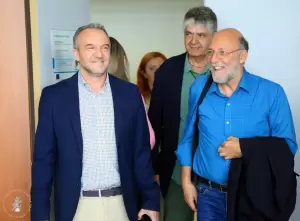 Ο Χάρης Κουζιάκης στο Πανεπιστήμιο Δυτικής Μακεδονίας και στη ΔΟΥ Κοζάνης