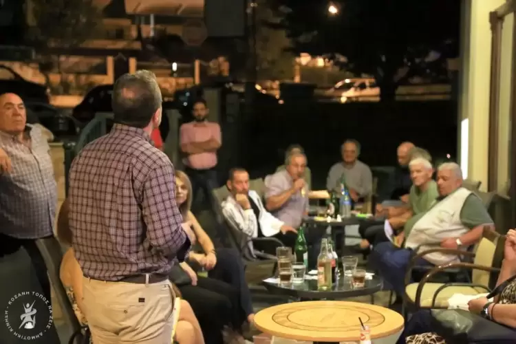 Ο Χάρης Κουζιάκης σε Πολύμυλο, Καπνοχώρι, Νέα Καρδιά και Κοίλα Ο Χάρης Κουζιάκης σε Πολύμυλο, Καπνοχώρι, Νέα Καρδιά και Κοίλα