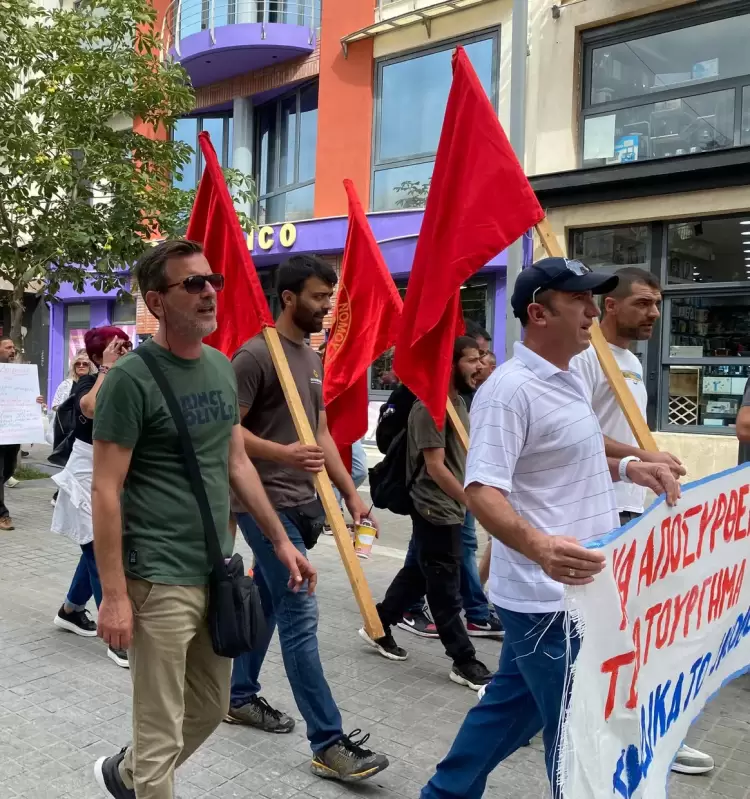 Δήλωση του Στολτίδη Νόντα, υποψήφιου Περιφερειάρχη Δυτικής Μακεδονίας με τη Λαϊκή Συσπείρωση στην απεργιακή συγκέντρωση στην Κοζάνη.