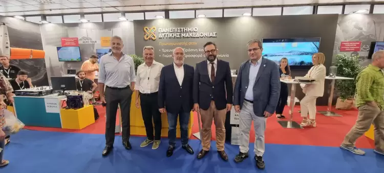 Δυναμική η παρουσία του Πανεπιστημίου Δυτικής Μακεδονίας στην 87η Διεθνή Έκθεση Θεσσαλονίκης.