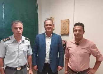 Επίσκεψη στην αστυνομική διεύθυνση Κοζάνης από τον συνδυασμό “Μαζί για την Κοζάνη” με υποψήφιο Δήμαρχο τον Γιάννη Κοκκαλιάρη