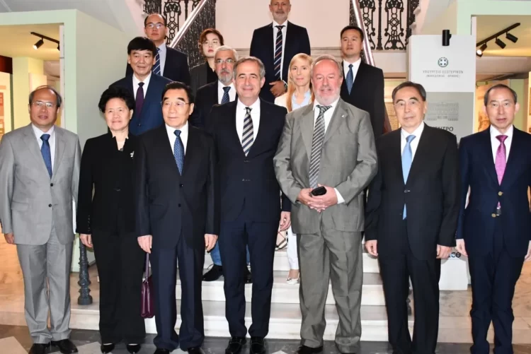 Επίσκεψη Στάθη Κωνσταντινίδη Στην Κοζάνη Με Αντιπροσωπεία Του Οικονομικού Και Κοινωνικού Συμβουλίου Της Κίνας