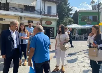 Ο Γιώργος Αμανατίδης και η ¨Συμμαχία για την Ανάπτυξη¨ στο Βελβεντό