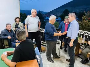 Λάζαρος Μαλούτας: «Επενδύουμε στη νέα γενιά του τόπου» Λάζαρος Μαλούτας: «Επενδύουμε στη νέα γενιά του τόπου»