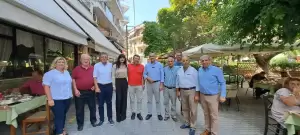 Στα Γρεβενά ο Περιφερειάρχης Δυτικής Μακεδονίας και εκ νέου υποψήφιος Γιώργος Κασαπίδης