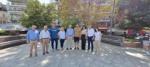 Στα Γρεβενά ο Περιφερειάρχης Δυτικής Μακεδονίας και εκ νέου υποψήφιος Γιώργος Κασαπίδης