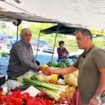 Στη λαϊκή ο υποψήφιος δήμαρχος Κοζάνης, Γιάννης Κοκκαλιάρης